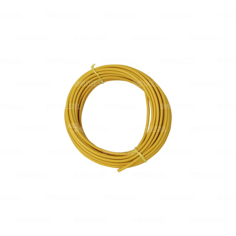 CABLE #10 PLASTICO 100MT AMARILLO