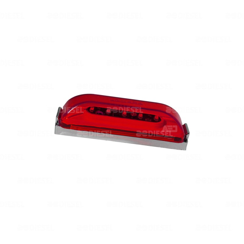 PLAFÓN 12V 5 LED ROJO CR LATERAL NEOPLAN