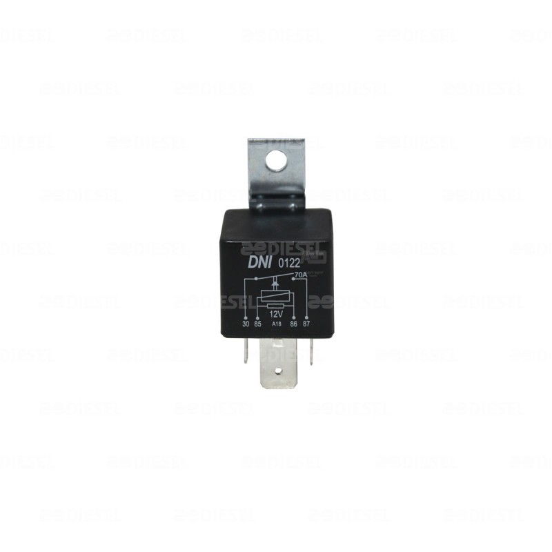 RELEVADOR 12V 4T 2T LARGAS 70A C/SOP UNI IMP