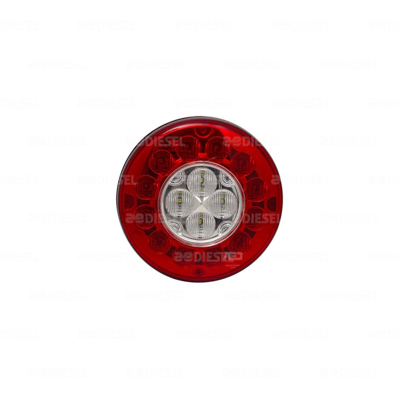 PLAFÓN 12V CUARTO 135MM STOP/REVERSA IMP