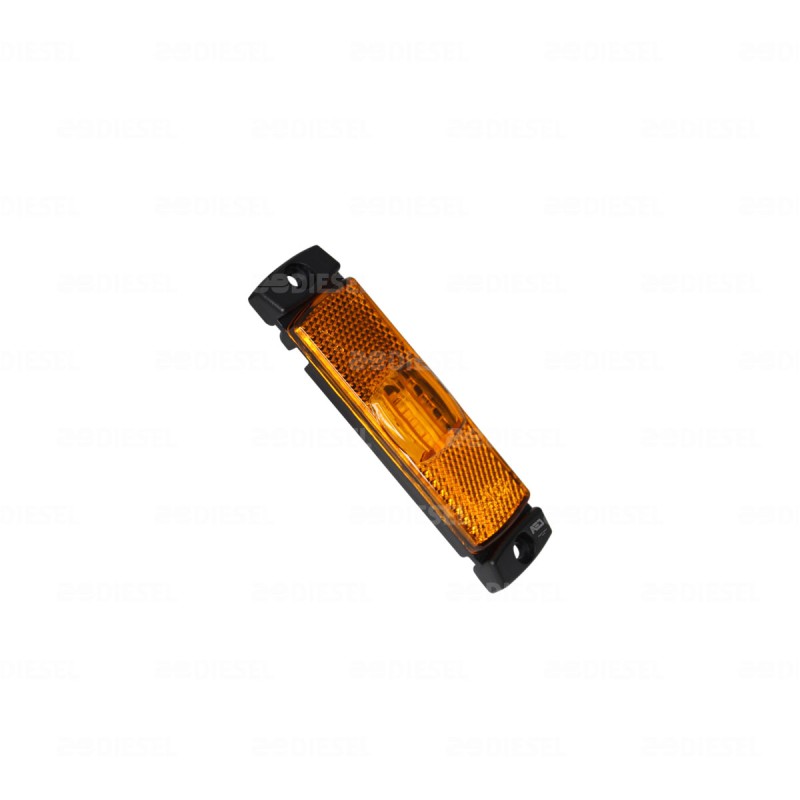 PLAFÓN 12/24V 4LED ÁMBAR LAT