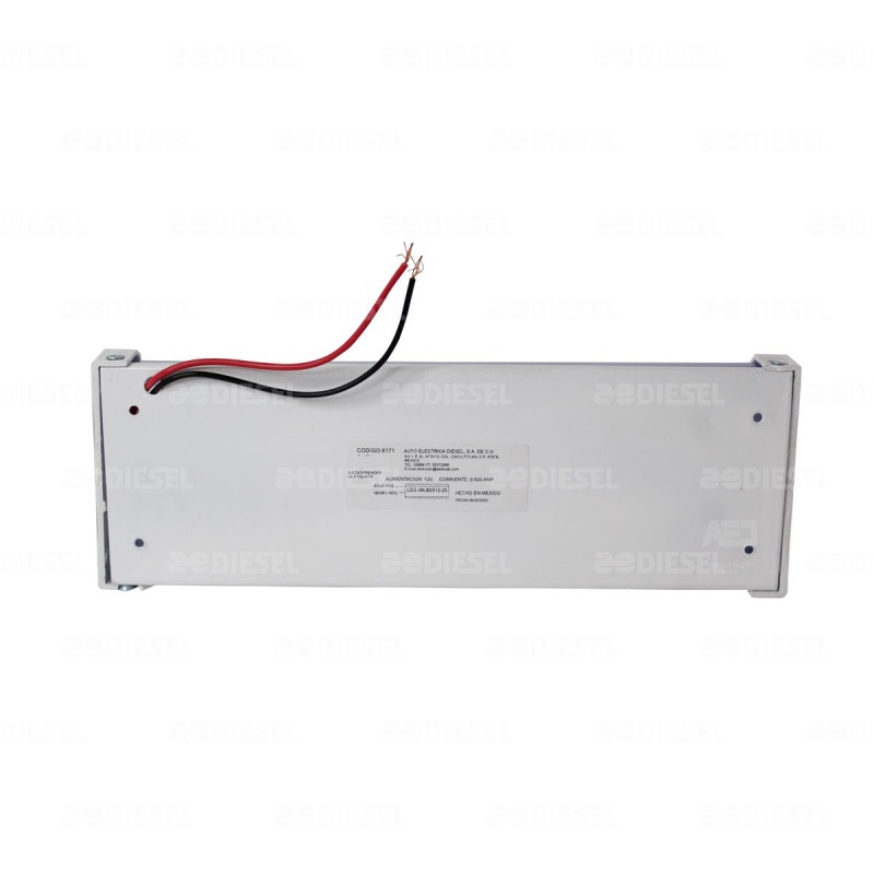 LÁMPARA 12V 36LED 250mm BLANCOS