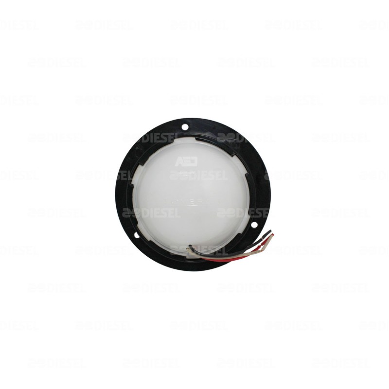 PLAFÓN ÁMBAR 4" BRIDA NG B/ABS