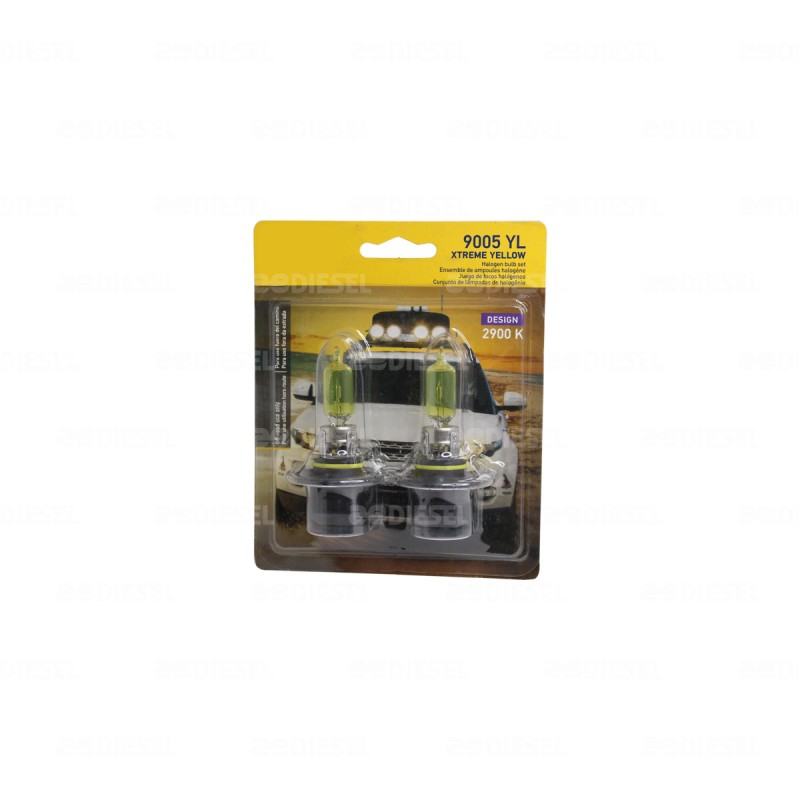 FOCO 9005 12V 65W YELLOW LIGHT +50%