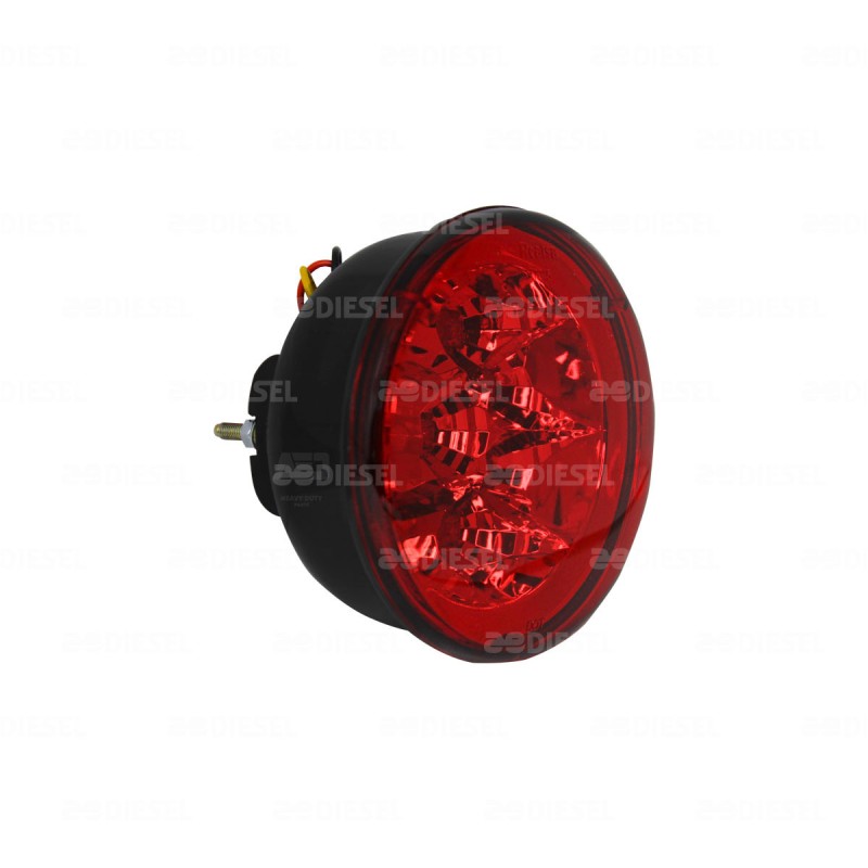 PLAFÓN 24V 9 LED 7115 ROJO CENTU 2 FUNCIONES