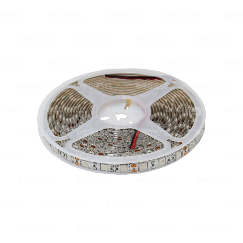 TIRA 12V LED ROJO 5050  EXT ROLLO 5 MTS