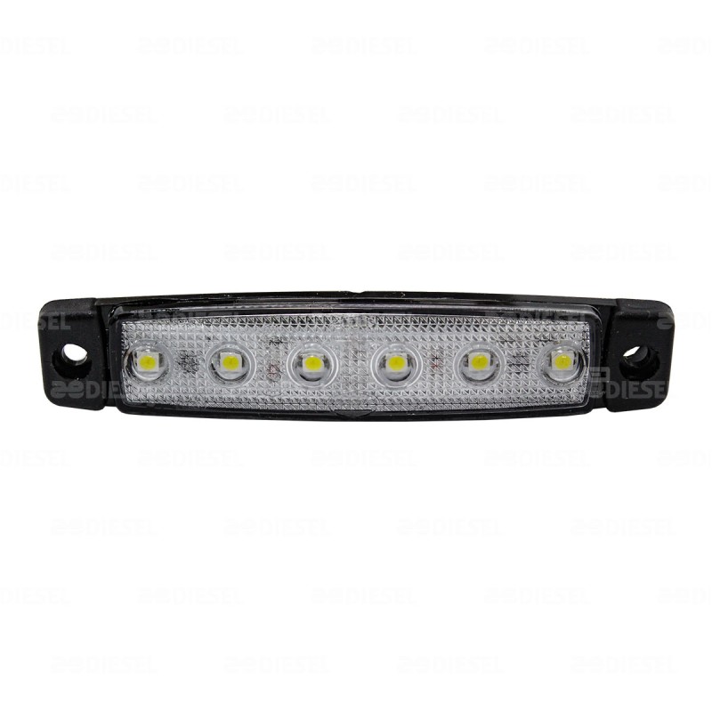 PLAFON 24V 6 LED CRISTAL