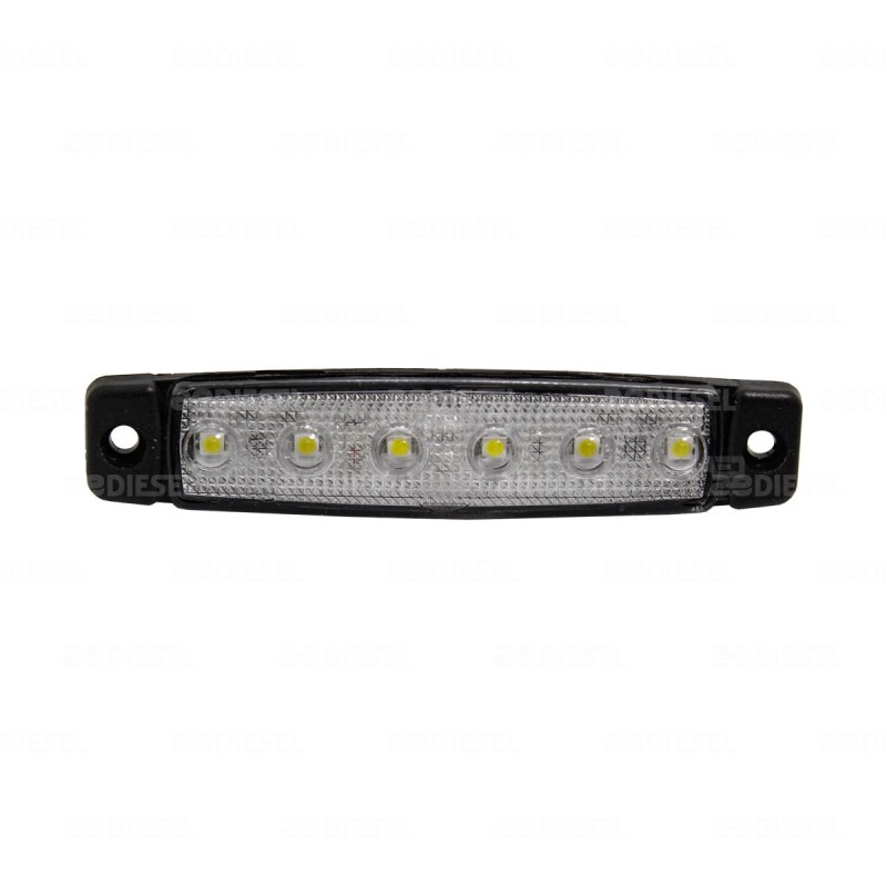PLAFON 12V 6 LED CRISTAL