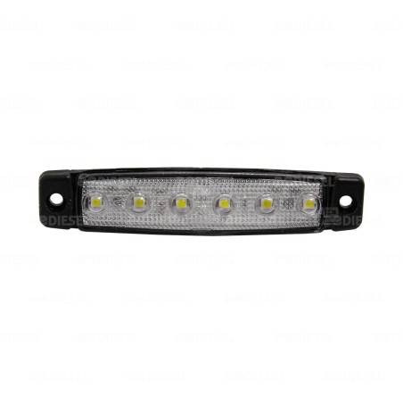 PLAFON 12V 6 LED CRISTAL