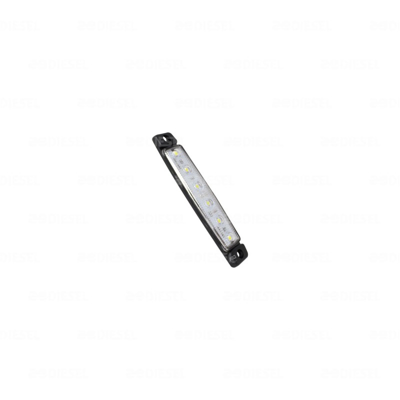 PLAFON 12V 6 LED CRISTAL