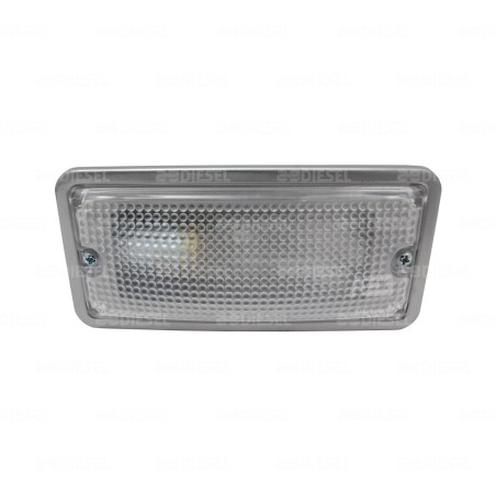 PLAFON 12V CRISTAL L/PTA RECTANG 610313