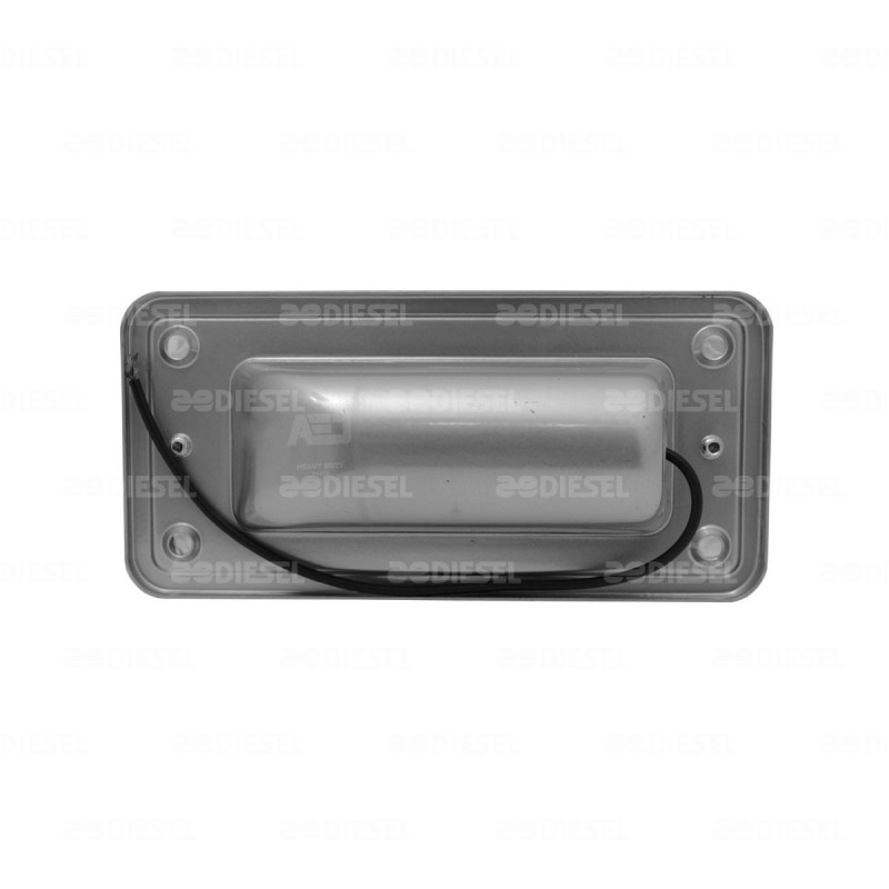 PLAFON 12V CRISTAL L/PTA RECTANG 610313