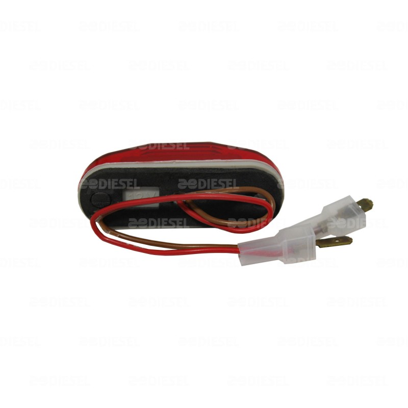 PLAFON 12V LED ROJO INDICADOR=7767