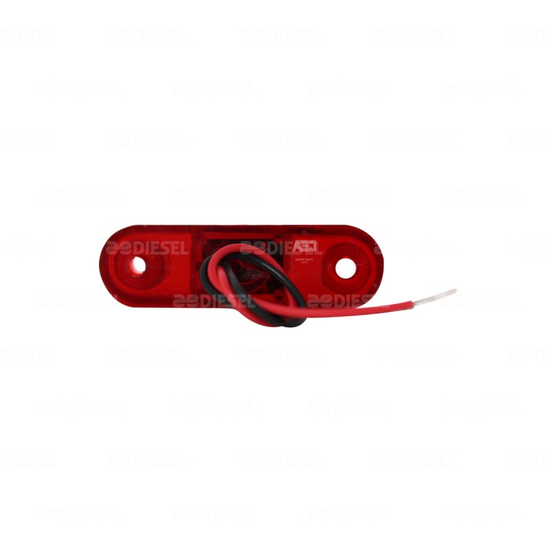 PLAFON 24V 1 LED ROJO M168A LAT NAV AYCO