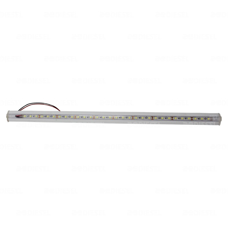 TIRA 12V 30 LED 560mm CON CUBIERTA