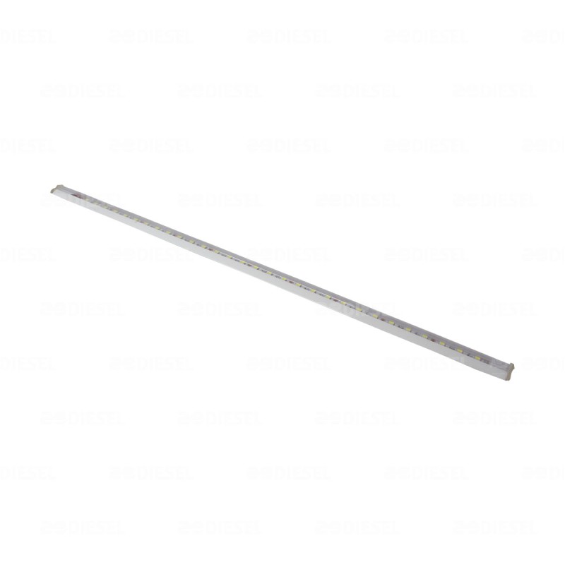 TIRA 12V 30 LED 560mm CON CUBIERTA