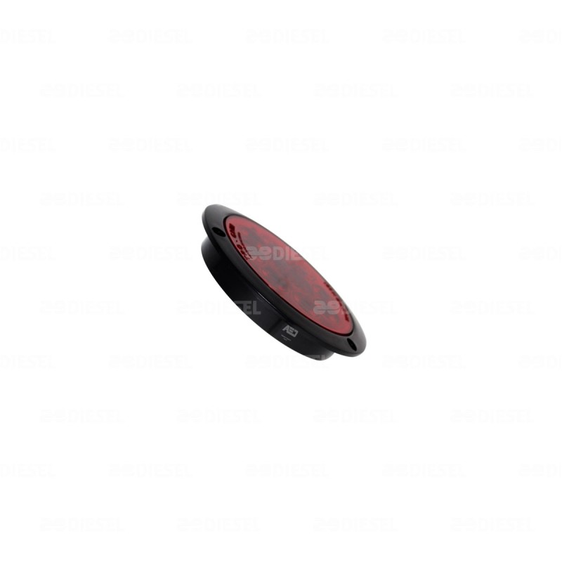 PLAFÓN 12/24V 8 LED 4" ROJO NEGRO ALTA/BAJA/FIJA