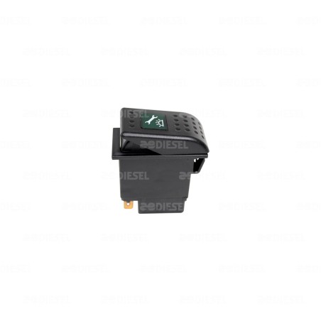 INTERRUPTOR 1 PASO 24V TECLA MICA VERDE SERVICIO