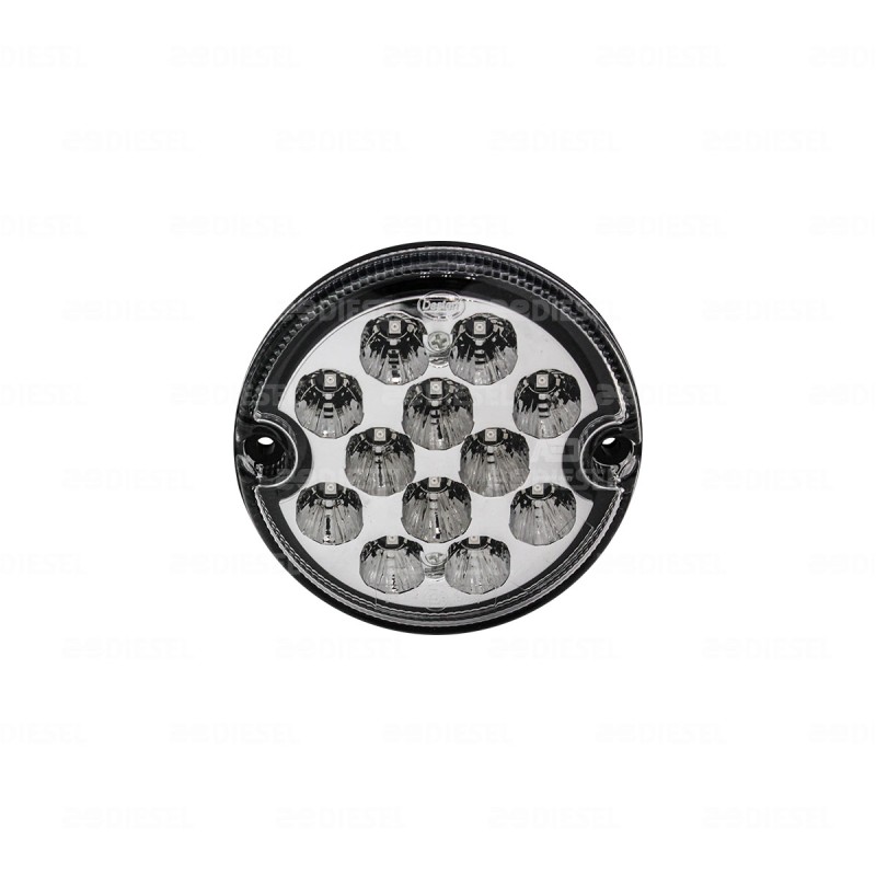 PLAFÓN 12/24V LED ROJO 1 FUNCIÓN