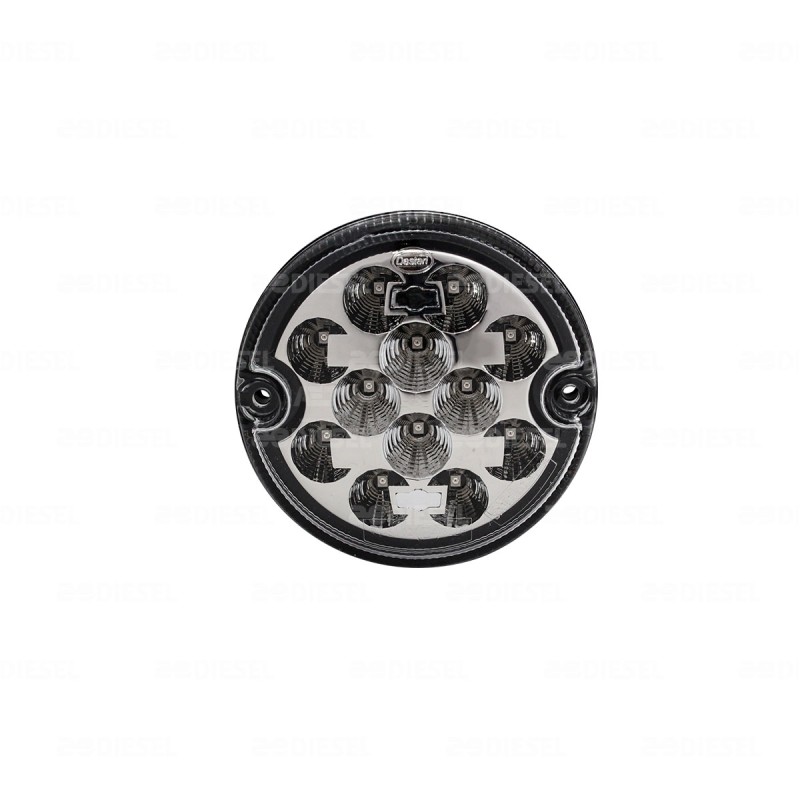 PLAFÓN 12/24V LED ROJO 2 FUNCIONES