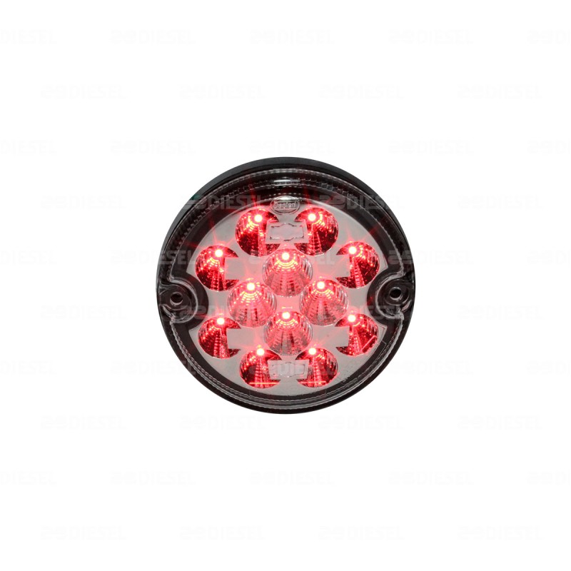 PLAFÓN 12/24V LED ROJO 2 FUNCIONES