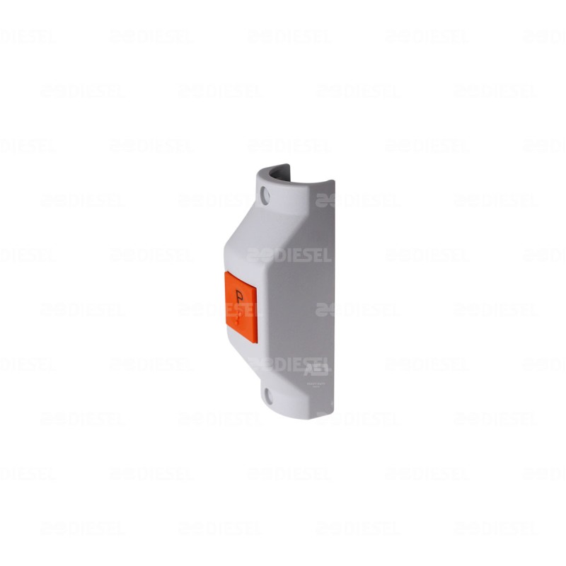 BOTÓN DE TIMBRE TUBULAR GRIS