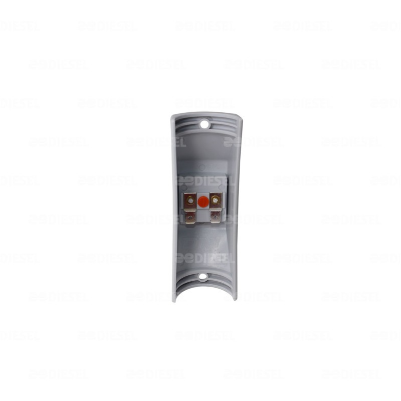 BOTÓN DE TIMBRE TUBULAR GRIS