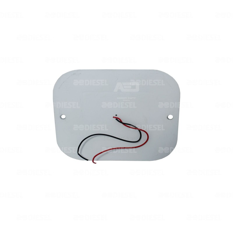 PLAFÓN 12V 7LED CRISTAL CUADRADO