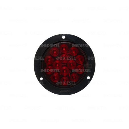 PLAFÓN 12V 14LED ROJO 4" GIRATORIO BRI