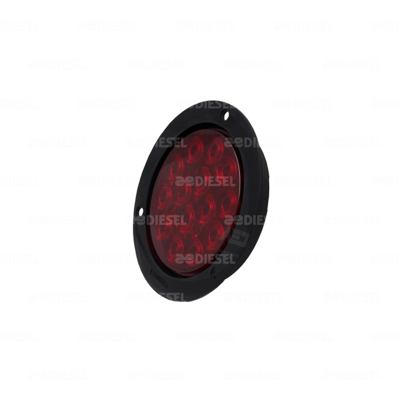 PLAFÓN 12V 14LED ROJO 4" GIRATORIO BRI