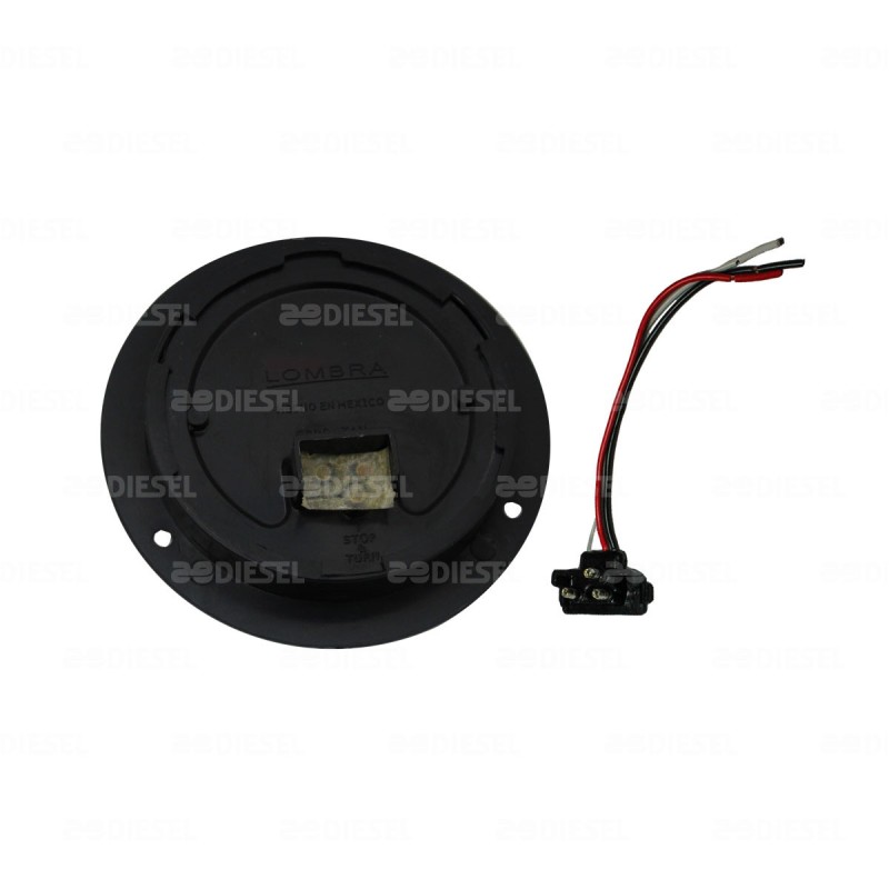 PLAFÓN 12V 14LED ROJO 4" GIRATORIO BRI