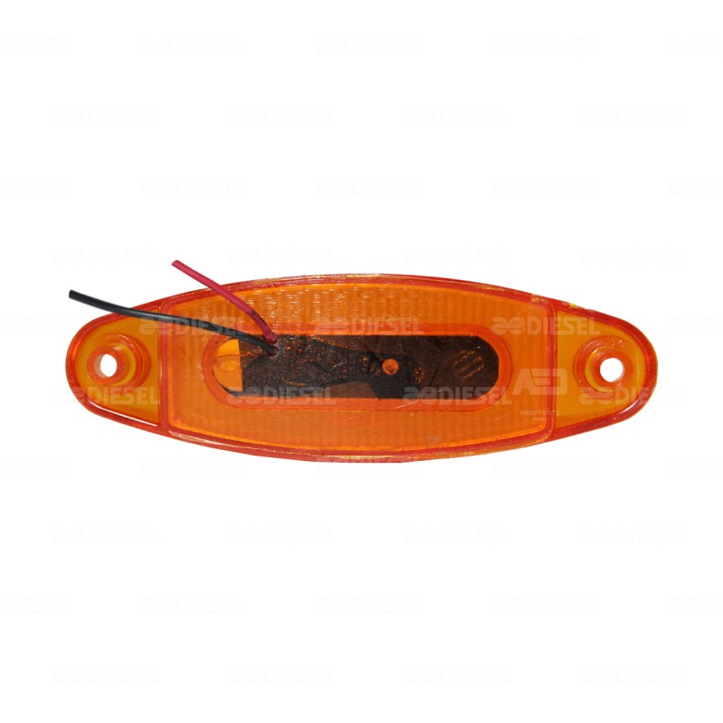 PLAFÓN 12V 5LED ÁMBAR SALMÓN