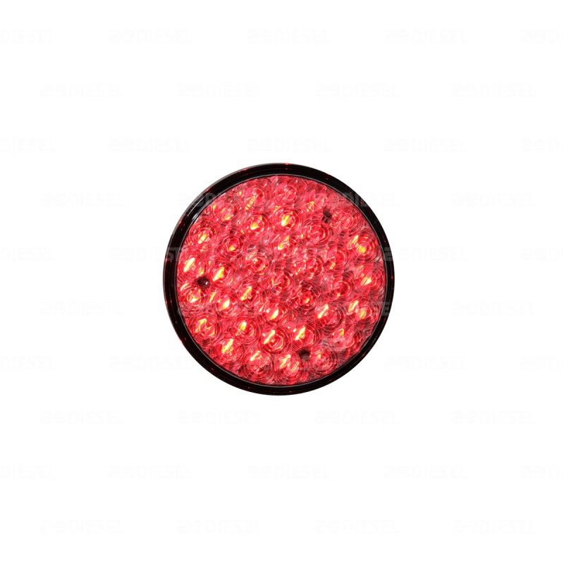 PLAFÓN 24V LED ROJO 2 FUNCIONES 95MM AYATS