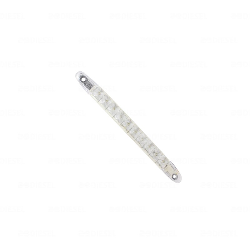 PLAFÓN 12V LED STOP CRISTAL ROJO