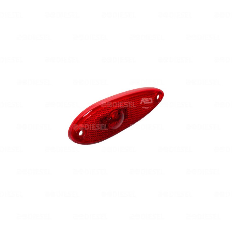 PLAFÓN 12V 1 LED ROJO BOXER FLC/C
