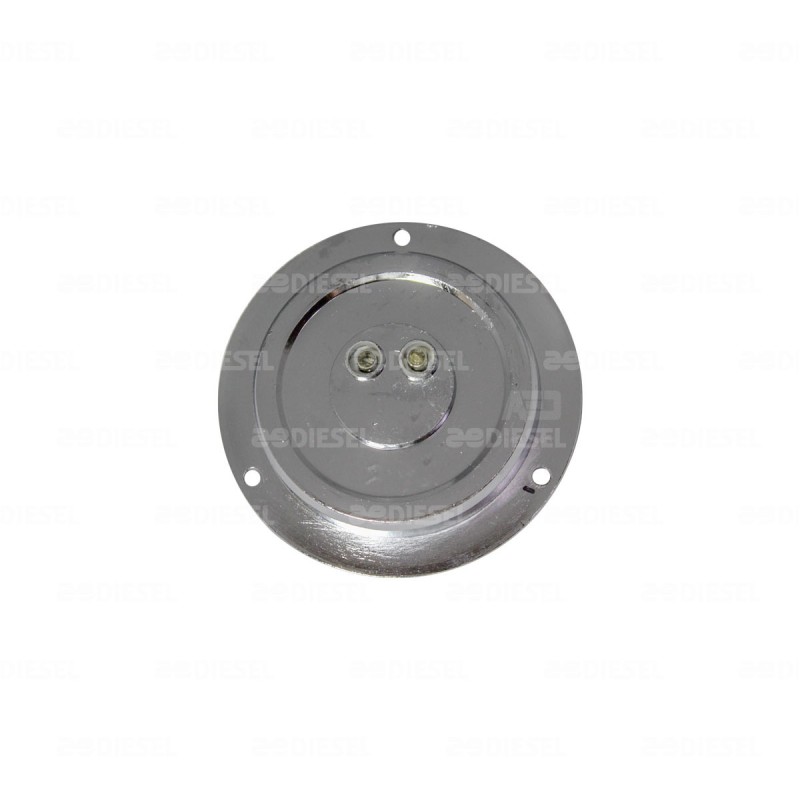 PLAFON 12V 3 LED AMBAR 2-1/2" CIR CROMAD