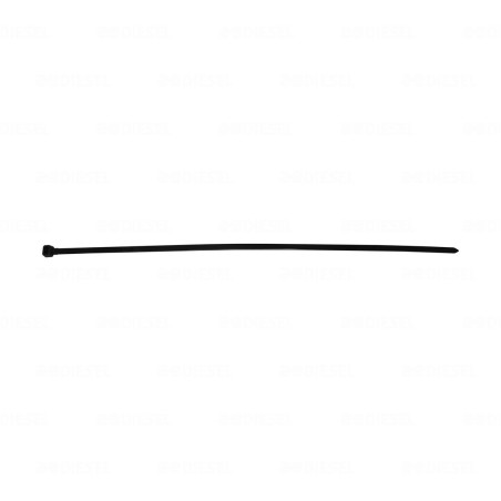 CINCHO PLÁSTICO 53CM 9MM NEGRO Y SEGURO LAMINADO