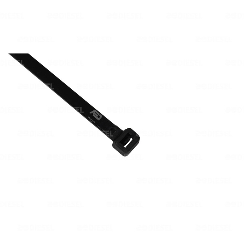 CINCHO PLÁSTICO 53CM 9MM NEGRO Y SEGURO LAMINADO