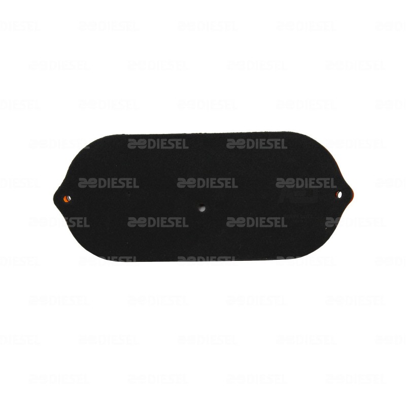 PLAFÓN 12V 6" 10 LED ÁMBAR OVALADO