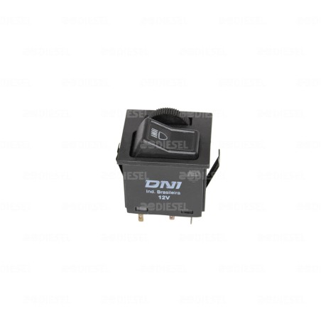 INTERRUPTOR 8 TERMINALES 12V C/DIMMER