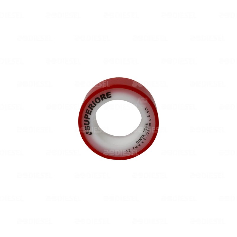 CINTA TEFLÓN 1/2 SUPERIORE 12 7MM X 075M