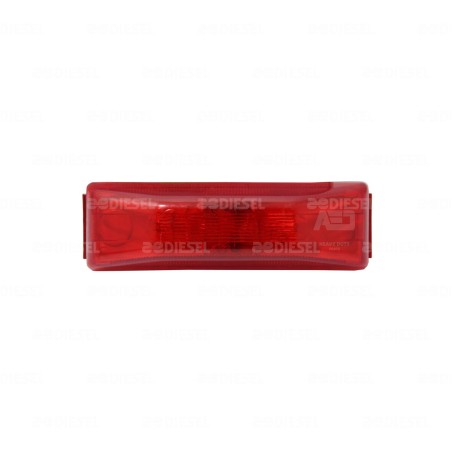PLAFÓN 12V ROJO F12 S/BASE