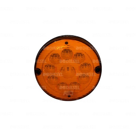 PLAFON 12V LED AMBAR 155MM