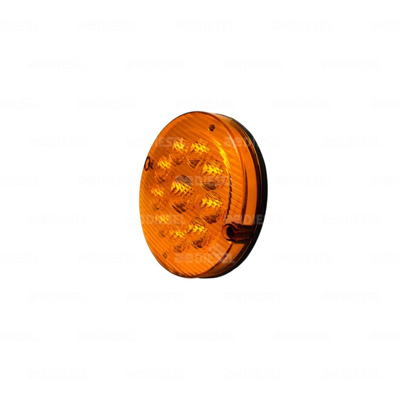 PLAFON 12V LED AMBAR 155MM