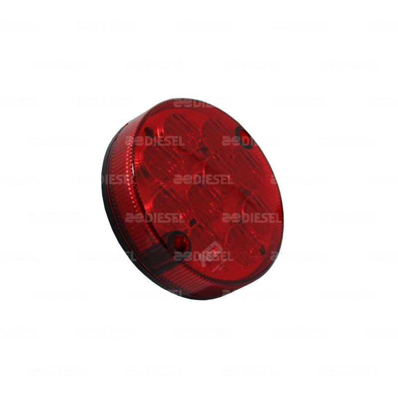 PLAFÓN 24V LED ROJO 95MM S/CONECTOR