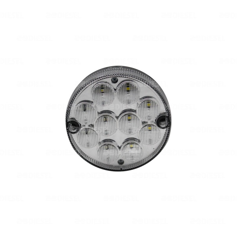 PLAFÓN 12V/24V LED CRISTAL 95MM S/CONEC