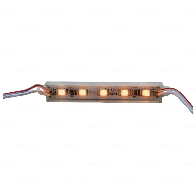 MÓDULO 12V 5 LED 5050 AMARILLO PIEZA