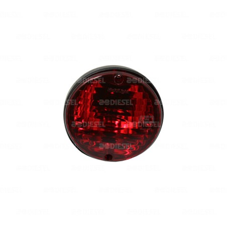 PLAFÓN ROJO 6030 95MM C/SOCKET