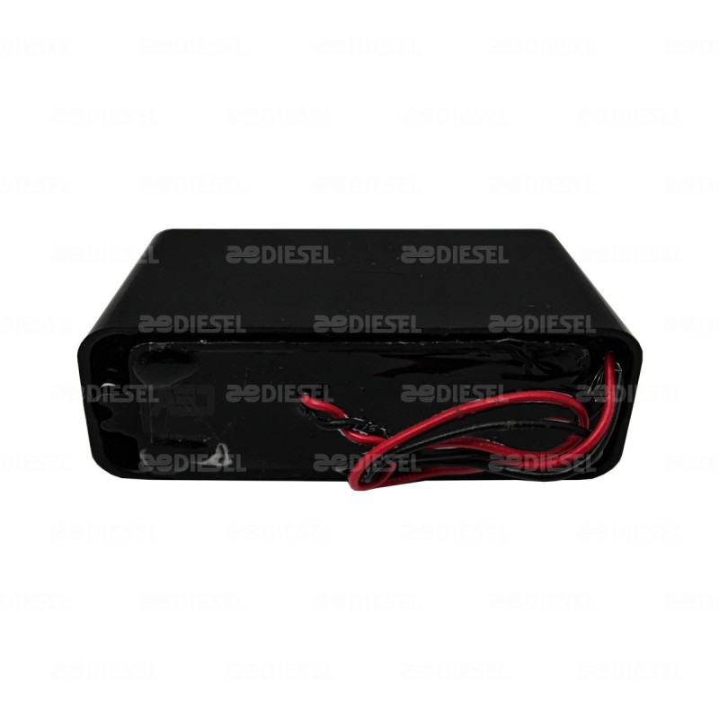 PLAFÓN 12V/24V 3 LED ROJO PIRÁMIDE ESTROBO