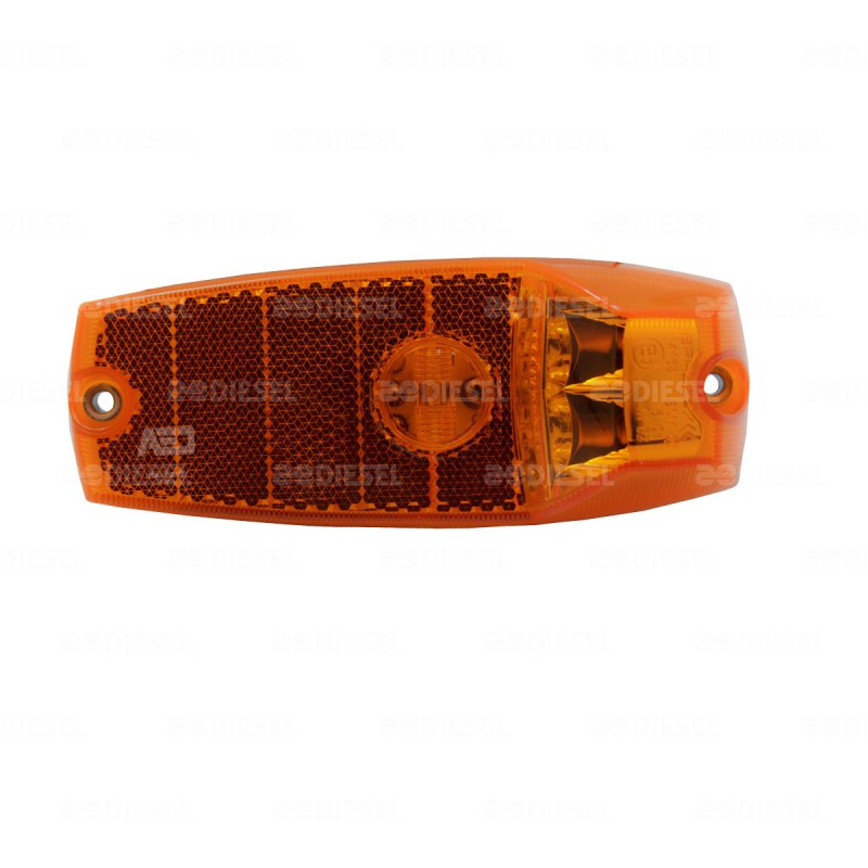 PLAFÓN 12V/24V LED LATERAL ÁMBAR I6S/I8